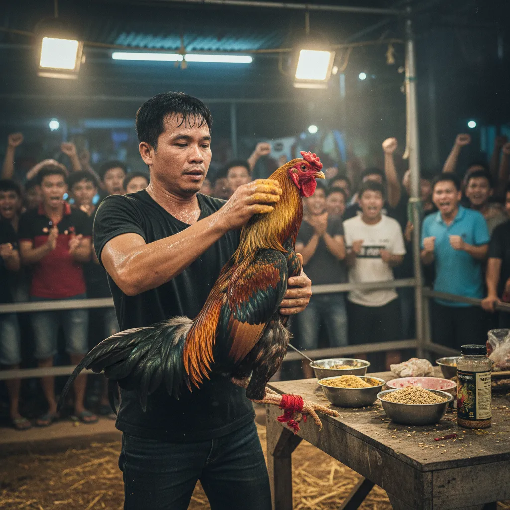 Tại sao phải vào nghệ cho gà đá? Không chỉ để đẹp