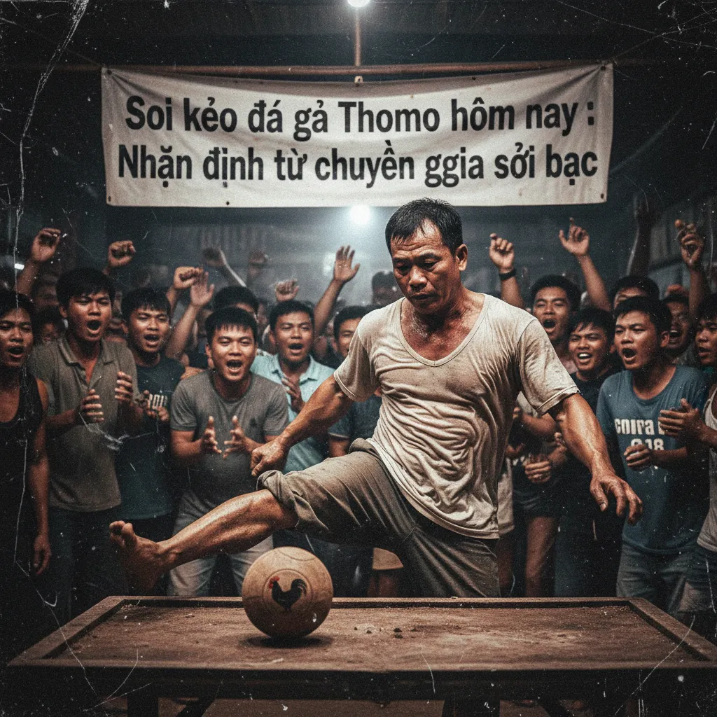 Trận đá gà cựa sắt kịch tính tại Thomo