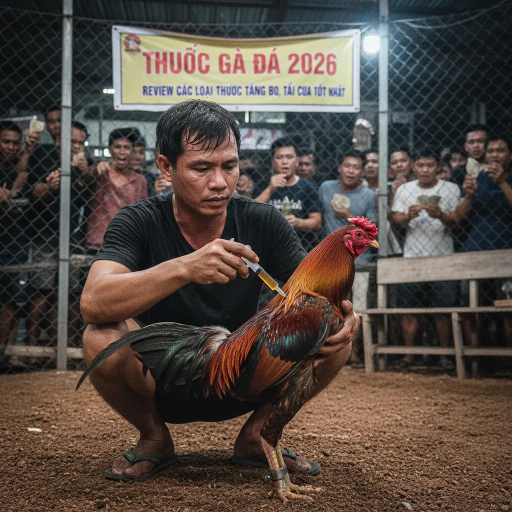 Thuốc tải cựa và chống ói cho gà chọi