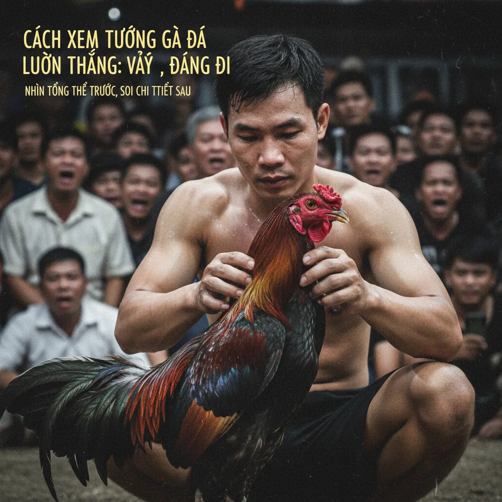 Thần thái và cốt cách của một chiến kê