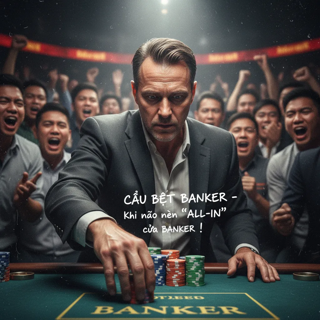 Đặt cược vào cửa Banker trong Baccarat